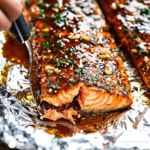 Honey Mustard Salmon In Foil Recipe