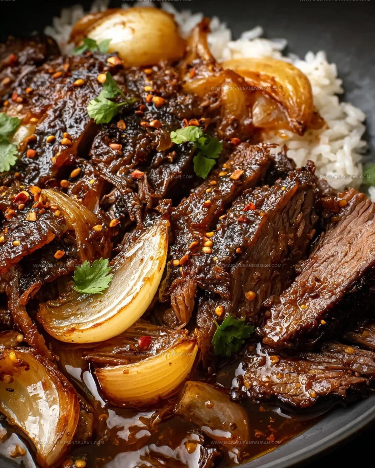 Caramelized Pulled Beef Recipe