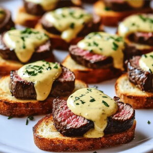Grilled Beef Tenderloin Crostini Recipe