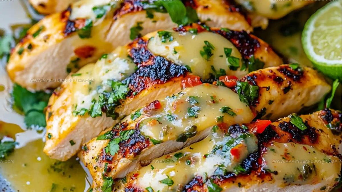 Spicy Grilled Salsa Verde Pepper Jack Chicken Recipe