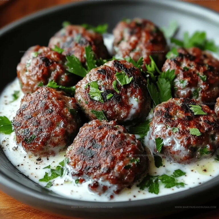 Juicy Beef Kofta with Garlic Yogurt Recipe