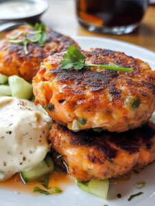 Skillet Fried Salmon Patties Recipe