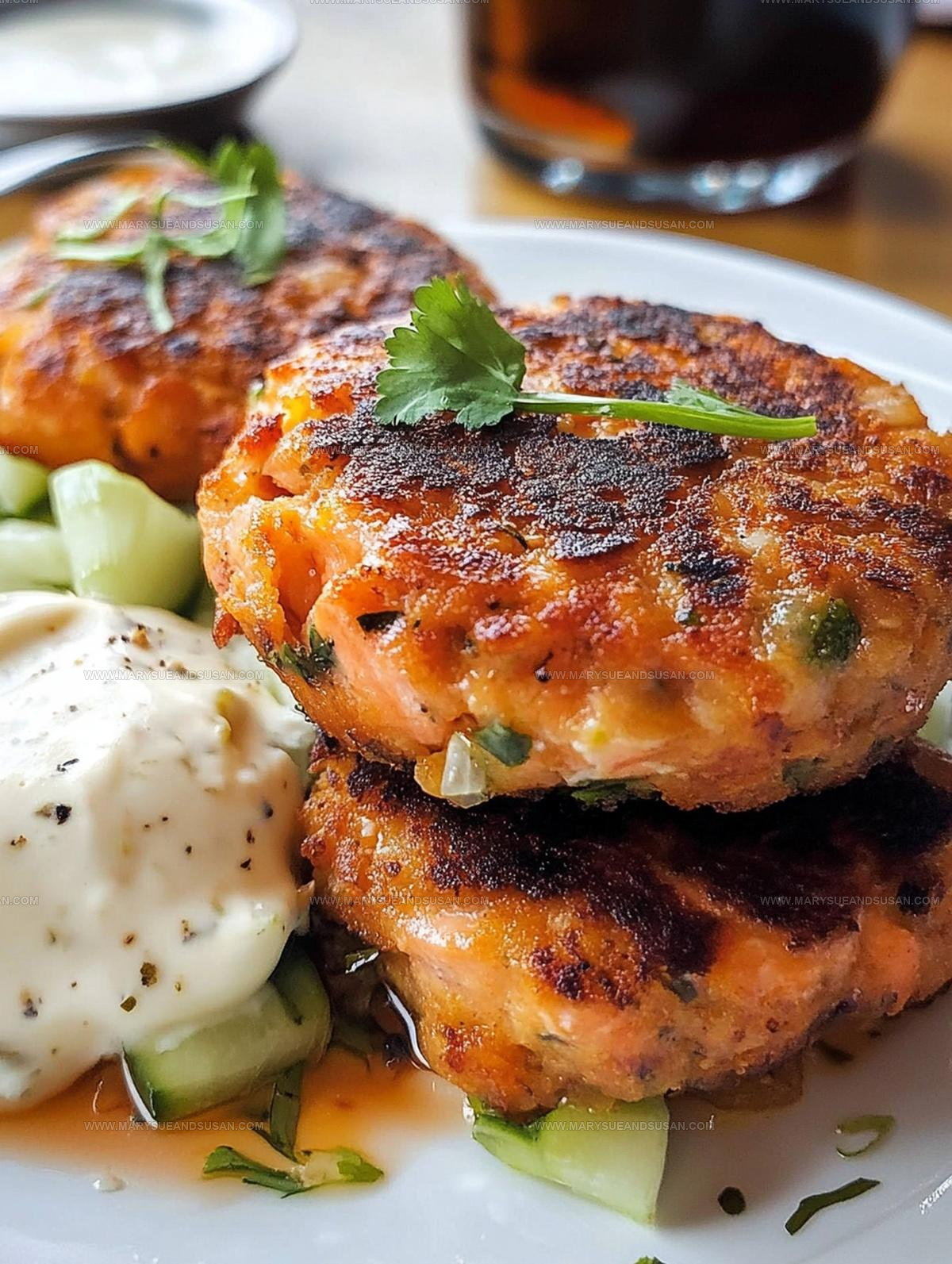 Skillet Fried Salmon Patties Recipe