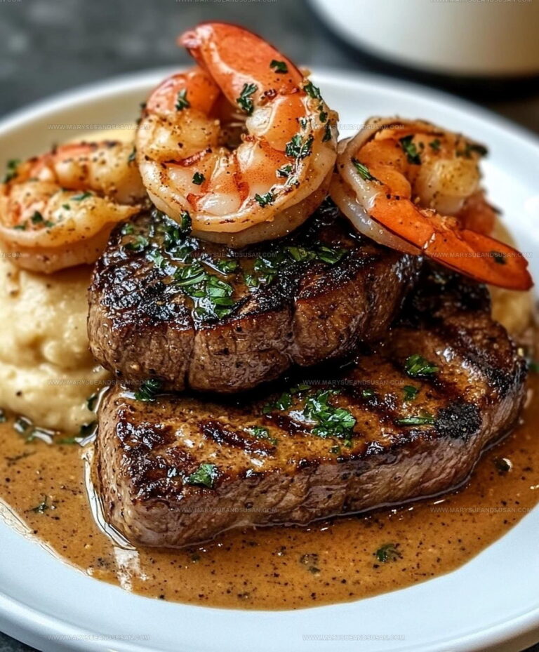 Steak Creamy Cajun Shrimp Sauce Recipe