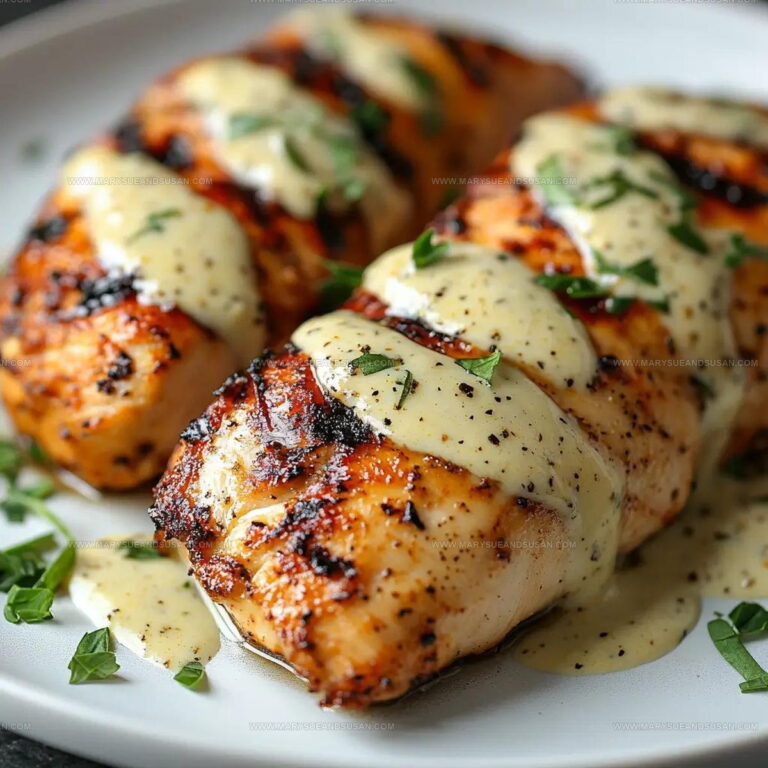 Southern Cajun Grilled Chicken White Sauce Recipe