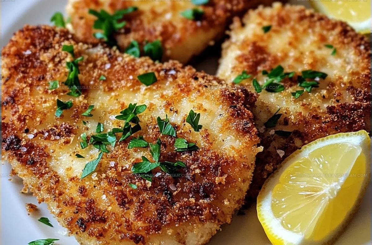 Crispy Garlic Parmesan Pork Chops Recipe