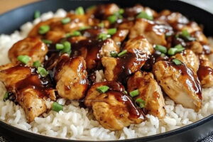 Bold One Pan Honey BBQ Chicken Rice Recipe