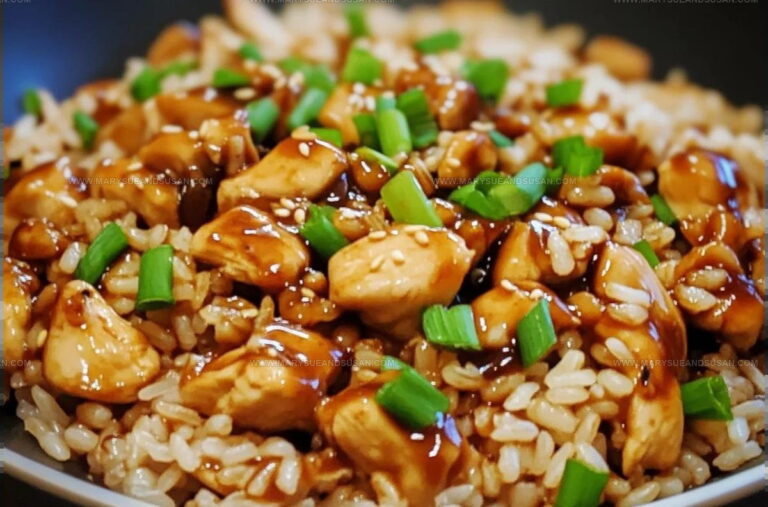 One Skillet Honey BBQ Chicken Rice Recipe
