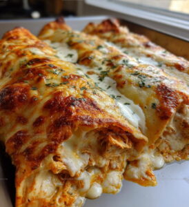 Creamy White Sauce Chicken Enchilada Recipe