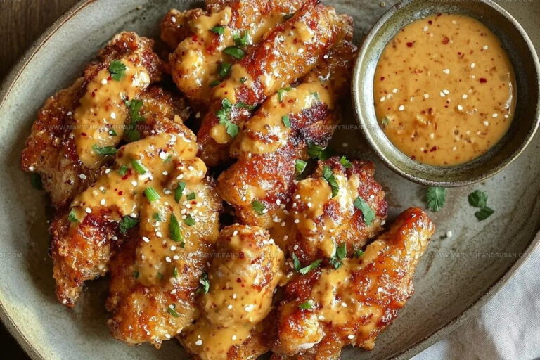 Crispy Double Coated Bang Bang Chicken Recipe