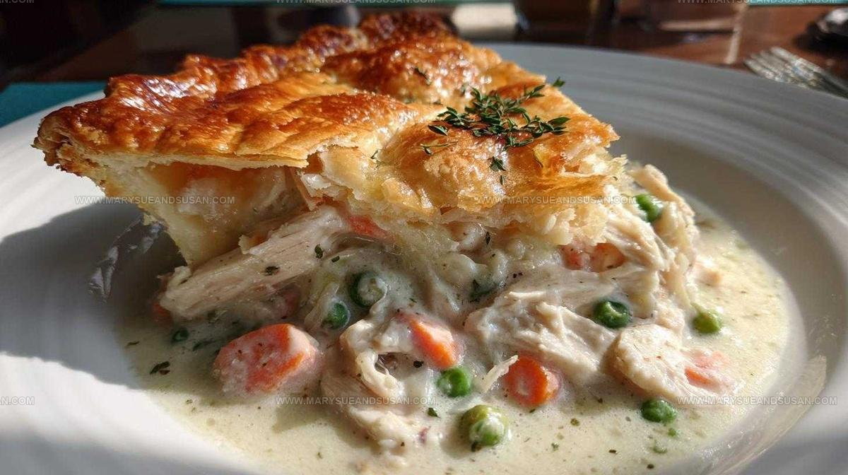 Double Crust Classic Chicken Pot Pie Recipe