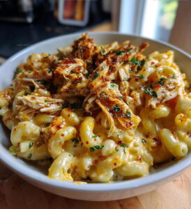 Hot Honey Chicken Mac N Cheese Recipe