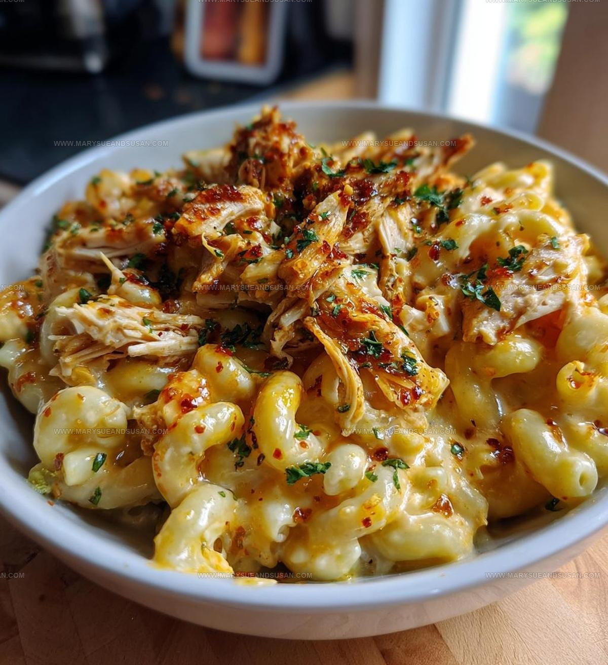 Hot Honey Chicken Mac N Cheese Recipe