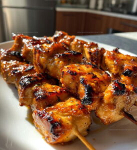 Chipotle Honey Chicken Skewers Recipe