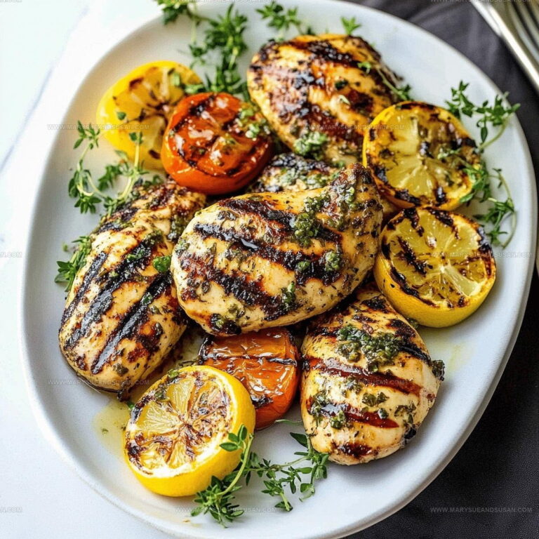 Summer-Grilled Lemon Herb Chicken Recipe