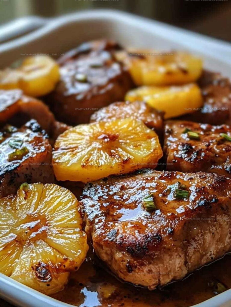 Pineapple Ginger Pork Chops Recipe