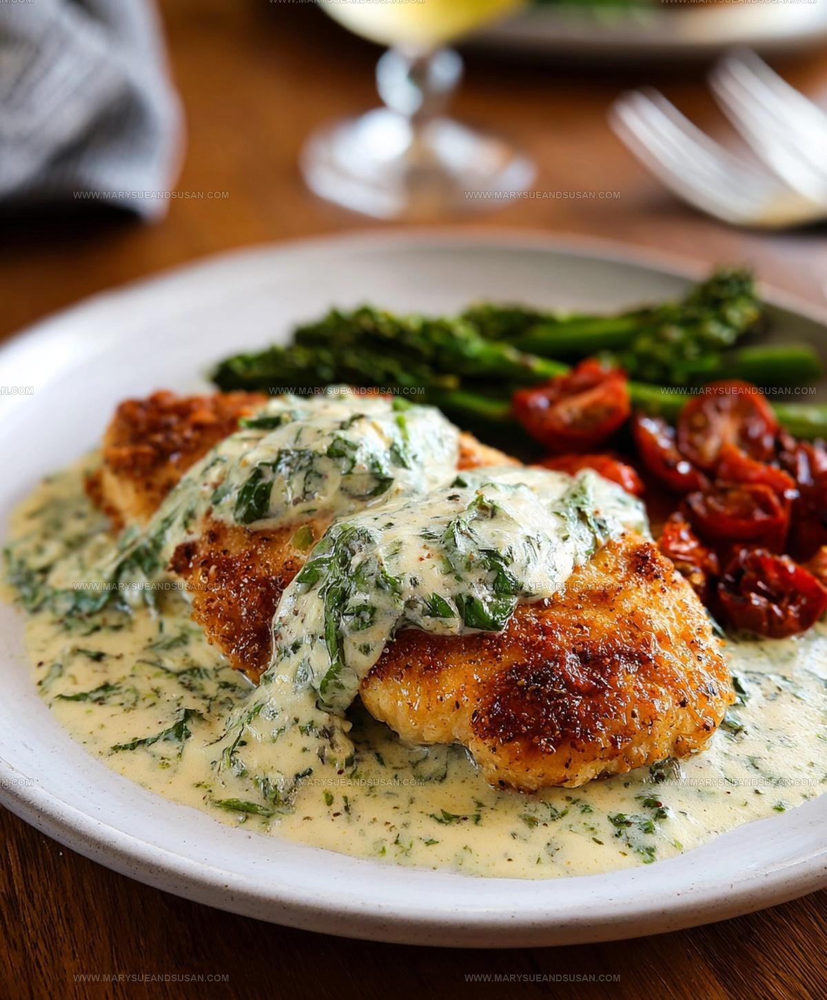 Creamy Basil Chicken Cream Sauce Recipe