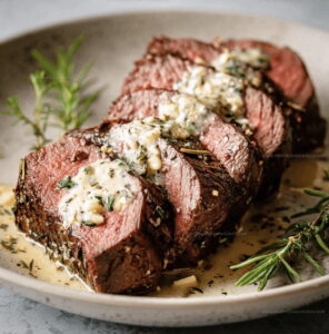 Garlic Butter Beef Tenderloin Recipe