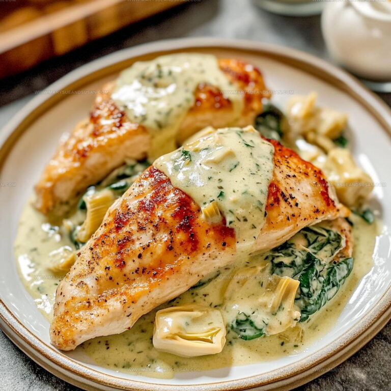 Luscious Spinach Artichoke Chicken Recipe