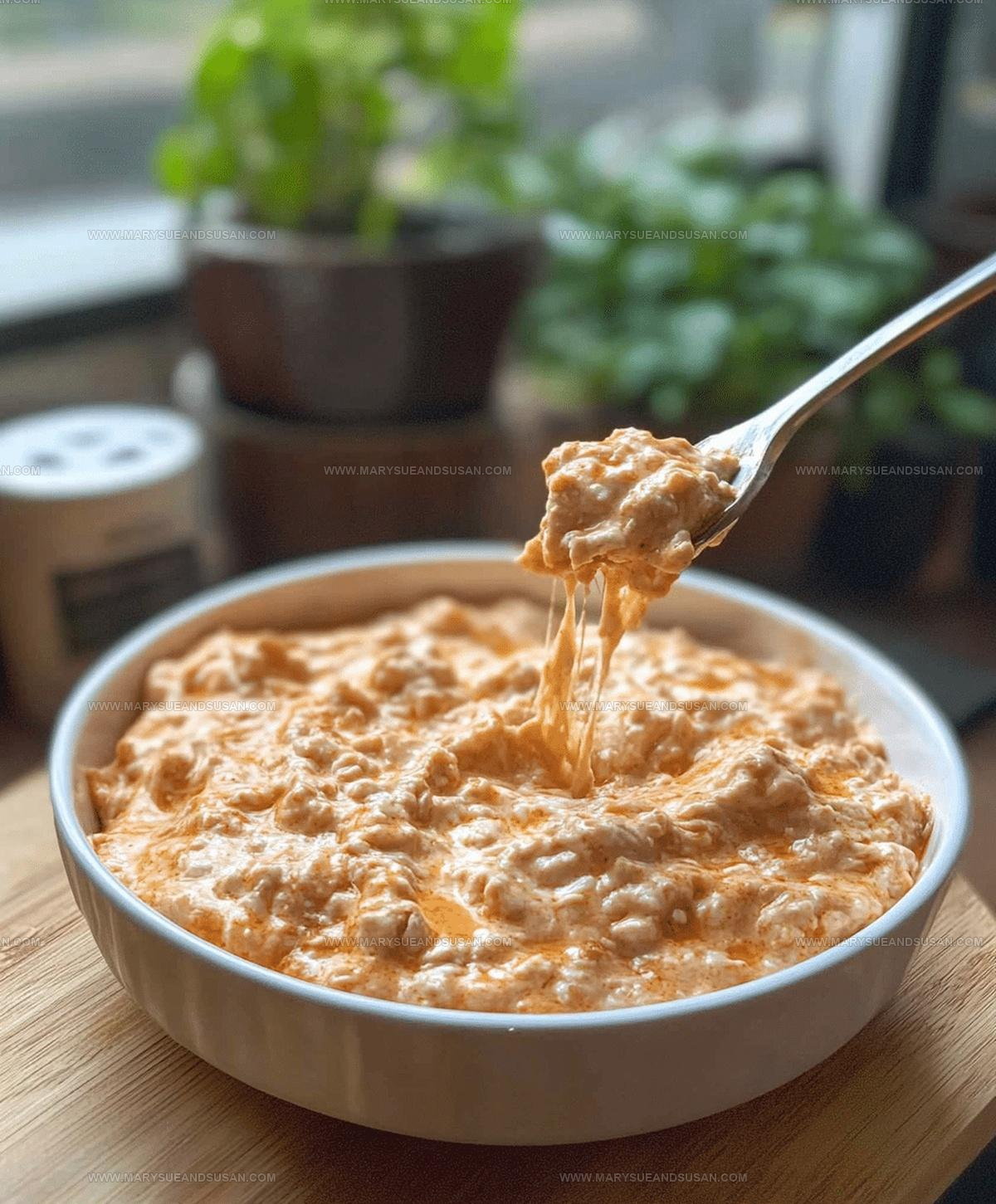 Cottage Cheese Buffalo Chicken Dip Recipe