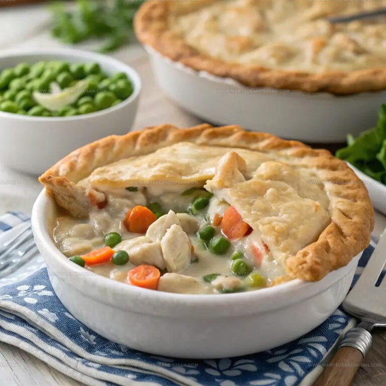 Biscuit-Topped Chicken Pot Pie Casserole Recipe