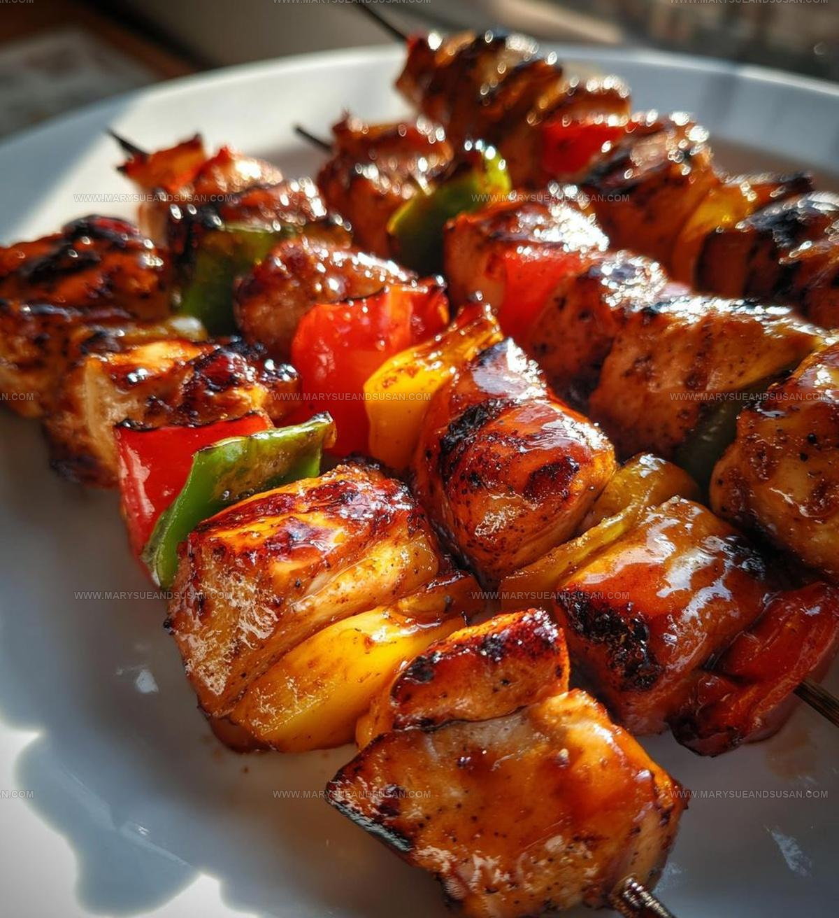Honey BBQ Chicken Kabobs Recipe