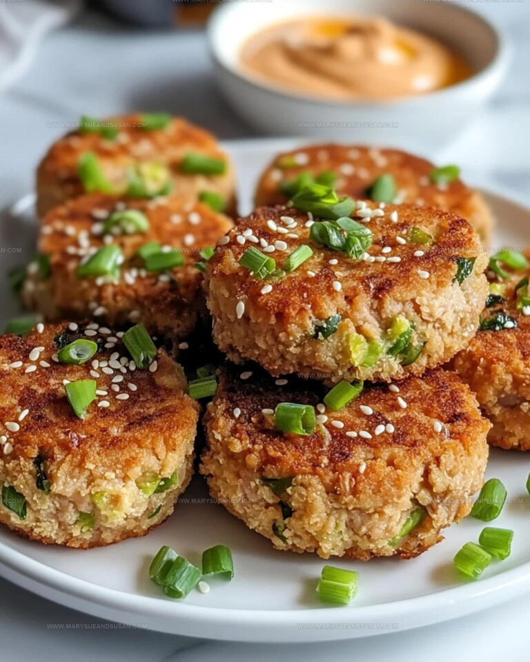 Asian Style Tuna Cakes With Spicy Mayo Recipe