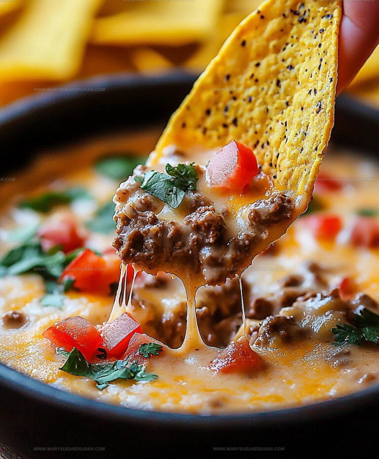 Beef Queso Dip Recipe