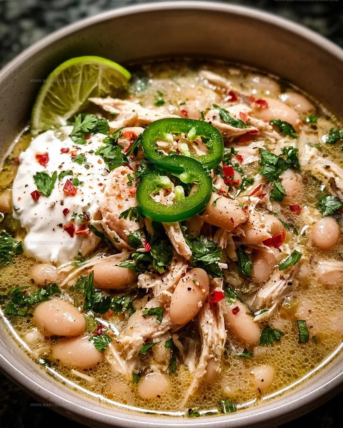 Hearty White Chicken Chili Recipe