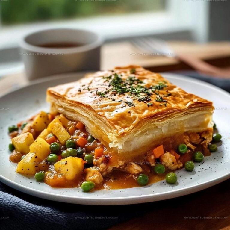 Savory Curried Chicken Pie Recipe