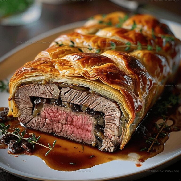 Golden Beef Wellington Recipe