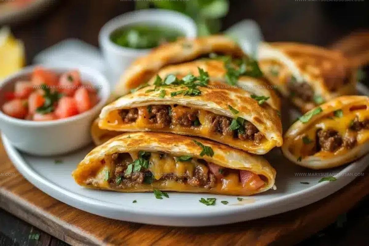 Cheesy Beef Empanadas Recipe