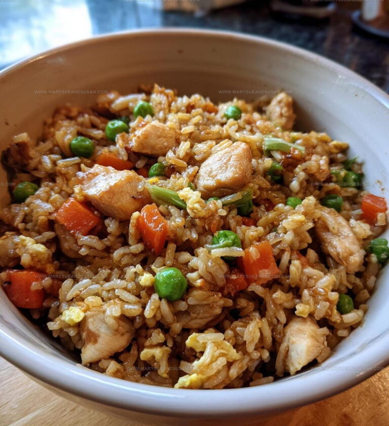 Quick Skillet Chicken Fried Rice Recipe