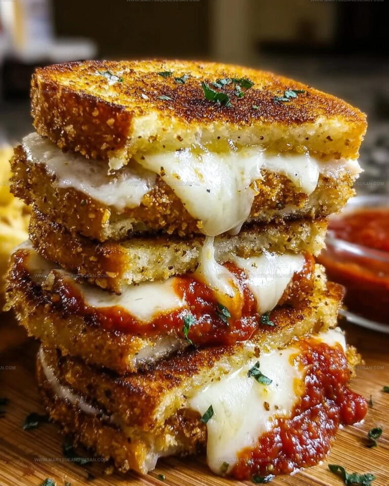 Shortcut Lazy Chicken Parmesan Grilled Cheese Recipe