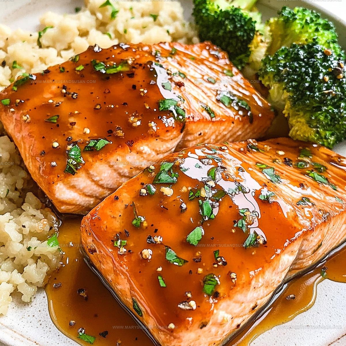 Oven Baked Maple Glazed Salmon Recipe