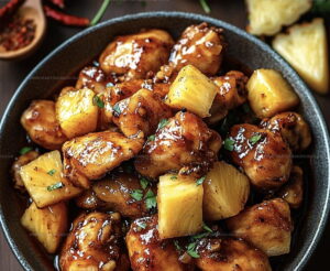 Bold Spicy Pineapple Brown Sugar Chicken Recipe