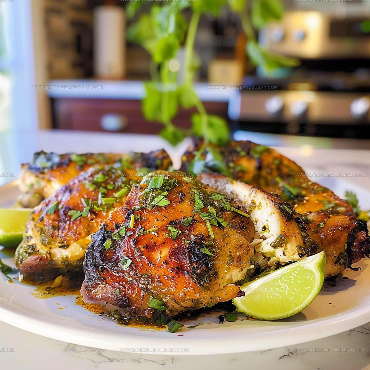Tangy Cilantro Lime Chicken Thighs Recipe