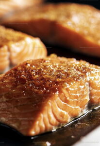 Oven-Roasted Hot Honey Salmon Recipe