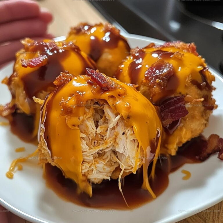 BBQ Chicken Bacon Cheese Bombs Recipe