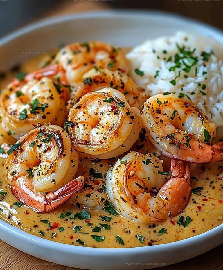 Creamy Garlic Shrimp Dish Recipe
