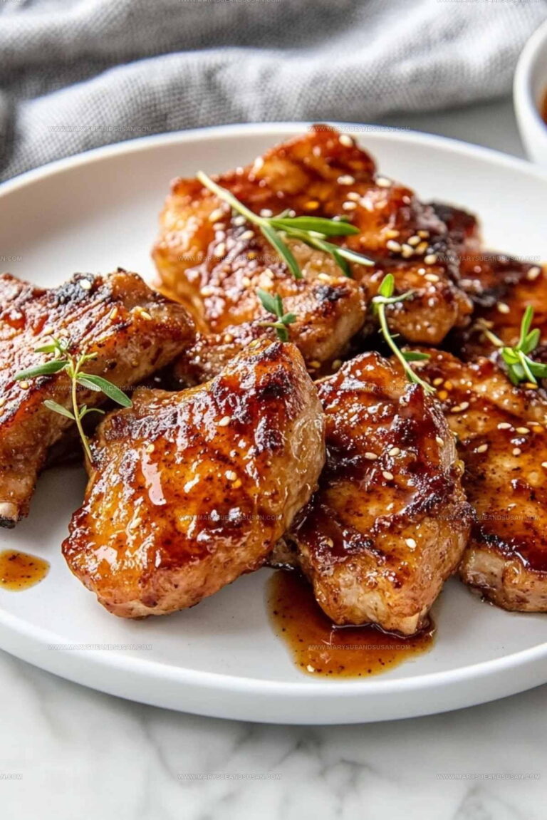 Honey Garlic Pork Chops Recipe