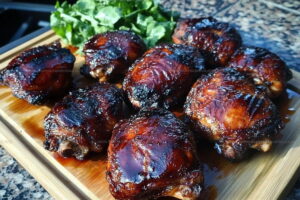 Smoked Chicken Thighs Recipe