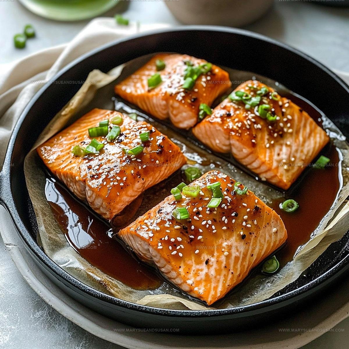 Aromatic Miso Ginger Salmon en Papillote Recipe