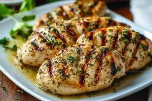 Backyard Garlic Parmesan Grilled Chicken Recipe