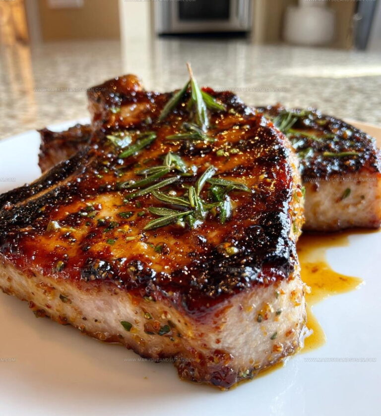 Maple Glazed Pork Chops Recipe