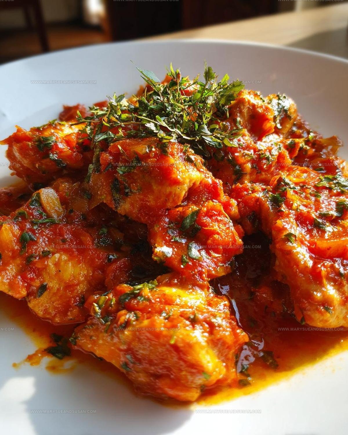 Chicken Tomato Sauce Recipe