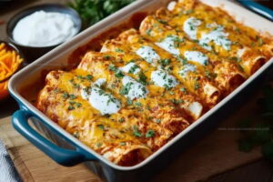 Ranch Chicken Enchiladas Recipe