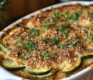 Beef And Zucchini Gratin Recipe