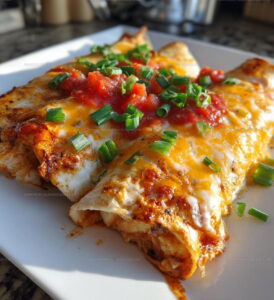 Creamy Shrimp Filled Enchilada Recipe