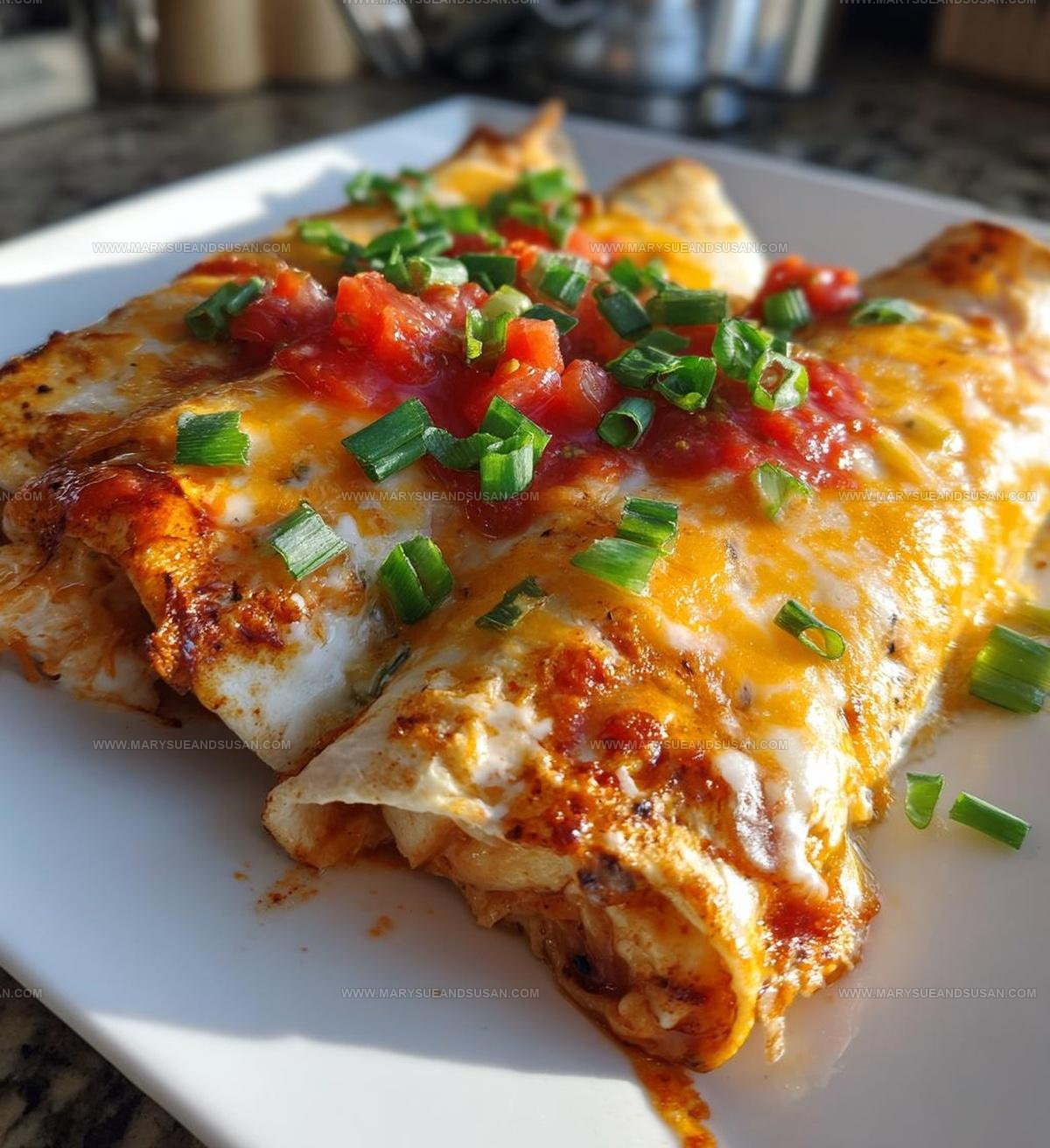 Creamy Shrimp Filled Enchilada Recipe